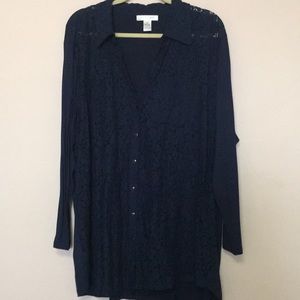 Long sleeve blouse